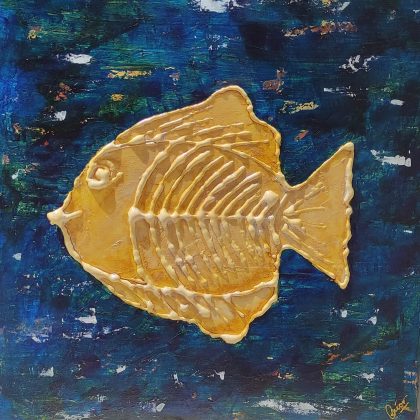 "RODABALLO AZUL"     VENDIDO/SOLD