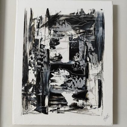 "EN BLANCO Y NEGRO" ( SERIE MANCHAS)